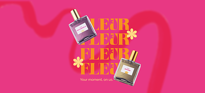 FLEUR PERFUME branding design fleur fleur perfume package design perfume perfume design perfume packaging
