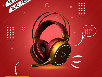 HeadPhone Media post Design 2023 banner best headphone branding branding design design graphic design headphone illustration logo media new design new headphone photo photoshope poster social socialmediapostdesign ui wirelessheadphone