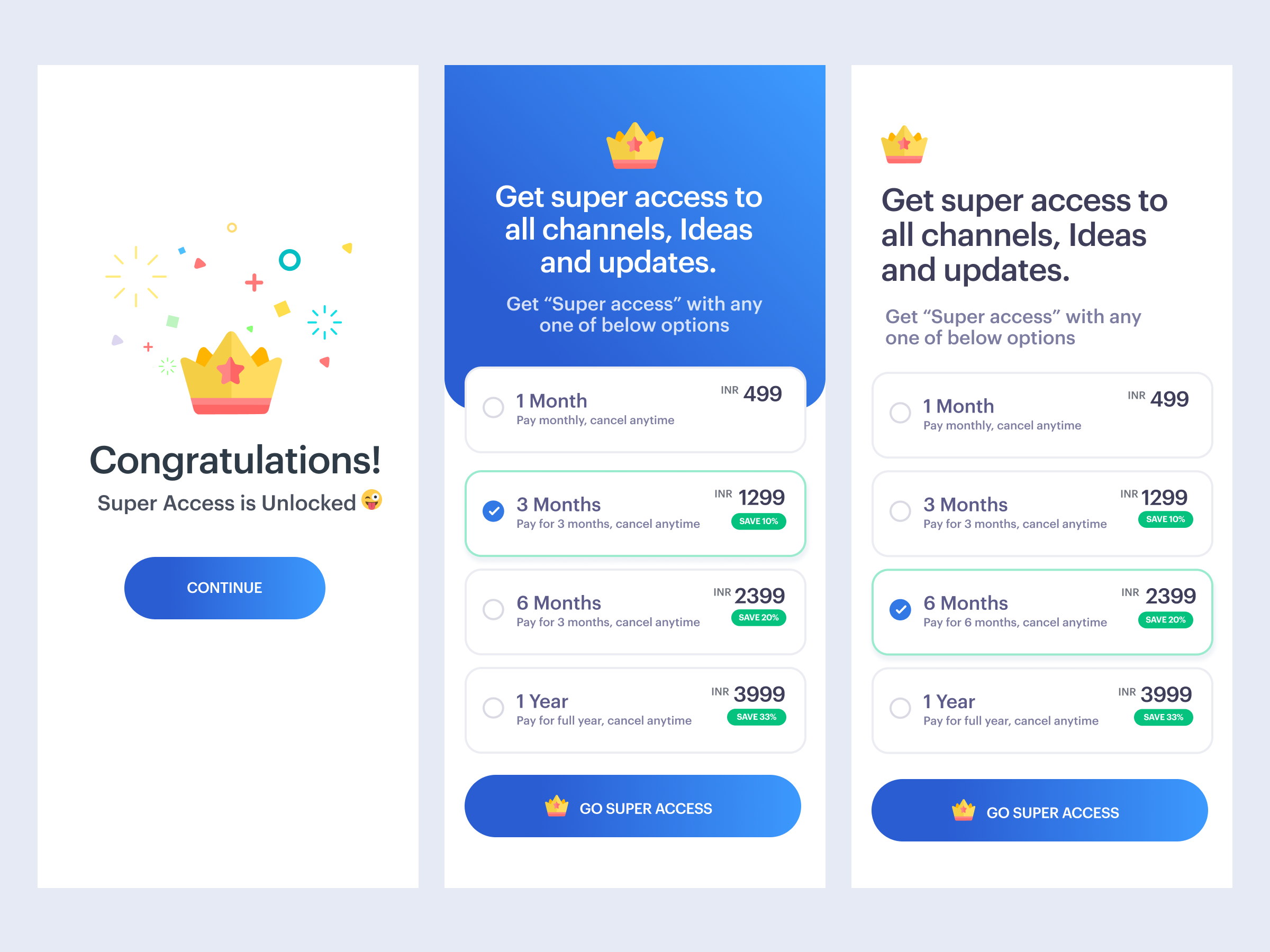 Example of Mobile App Design Services