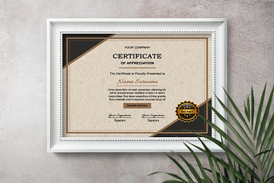 Certificate Design branding certificate design graphic design illustration logo typography vector