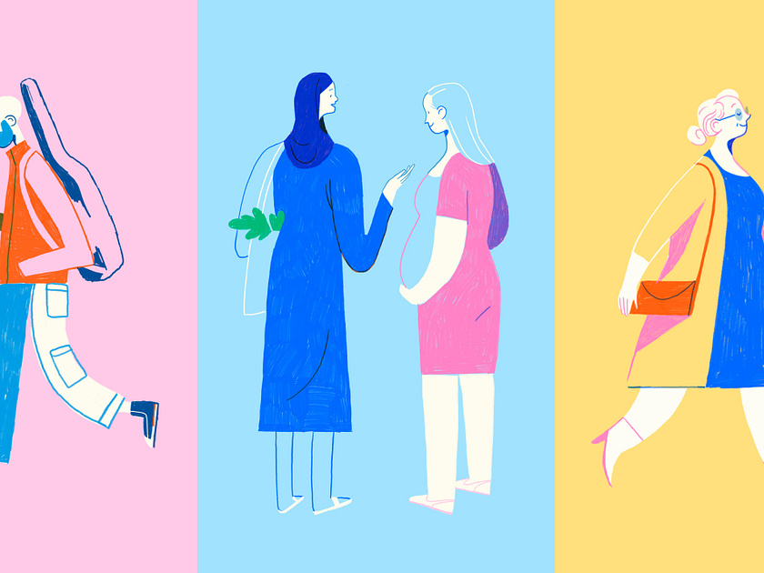 Lucy and Yak Postcard by Lydia Hill on Dribbble