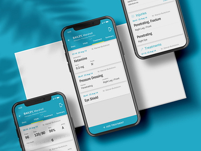 MedMobile Screens app design mobile ui ux