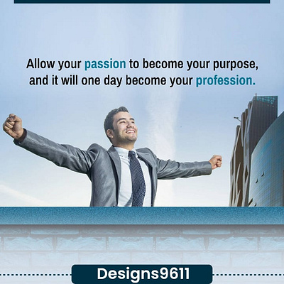 Motivational Quote design graphic design infographic motivation poster
