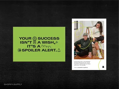 Shopify Supply branding design graphic design