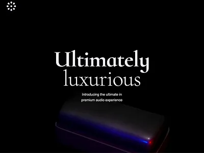 Landing page with scroll based video and 3D 3d css interactive lowpoly web webgl