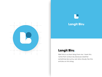 Langit Biru-Logo Design branding design graphic design logo