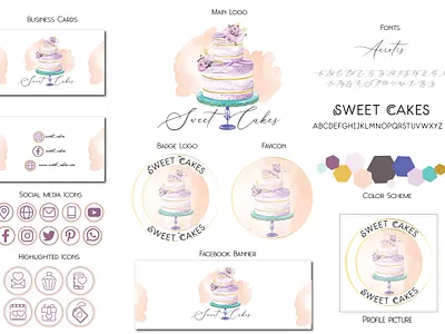 Feminine watercolor logo design and branding expert brand brand element brand guides branding branding kit business business cards business logo color codes design feminine feminine logo illustration logo watercolor watercolor branding watercolor logo