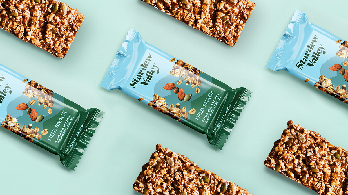 Stardew Valley Field Snack Packaging Design by Lauryn on Dribbble