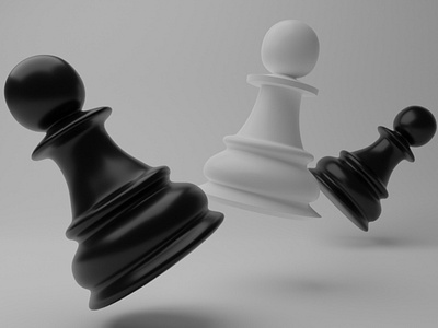 Pawn | Pion | Blender 3d asset blender chess cours cycles eevee free lesson model modeling modelling pawn pion render rendu texture tuto tutorial tutoriel