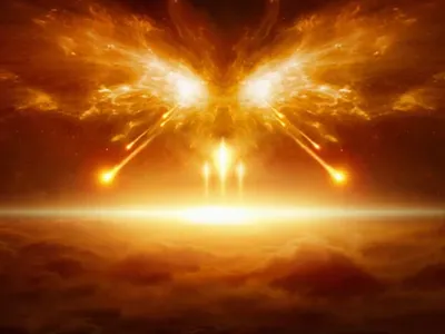 Phenix design hardwork illustration jesus new