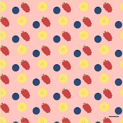 Fruits Seamless Wallpaper Pattern background wallpaper branding digital wallpaper fruit wallpaper graphic design label design packaging design seamless pattern sticker design vector graphics