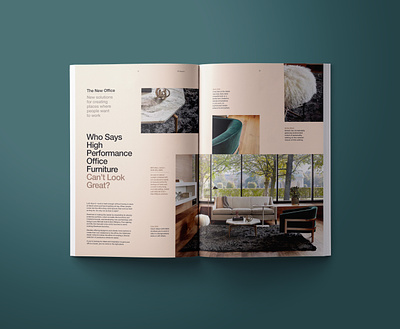 Steelcase 360º Magazine brand book graphic design layout magazine publication