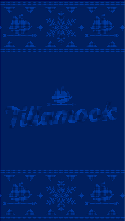 Tillamook Holiday Campaign branding campaign graphic design holiday