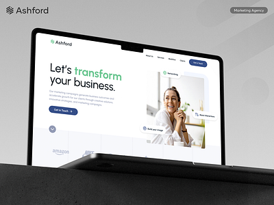 Ashford Creative - Website design homepage interface landing page minimal ui ui design ui inspiration ui trends uidesign uidesigner uiux user experience user interface ux ux design ux trends web webdesign website