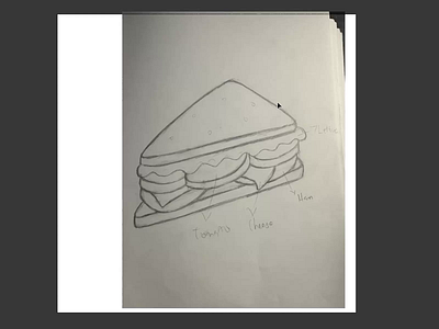 Speed art: Sandwich adobeillustrator art artvideo breakfast cartoon characterdesign digitalillustration figma food freeicons icon illustration productdesign sandwich speedart ui uiuxdesign vector