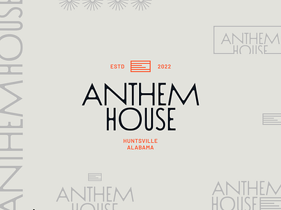 Anthem House Logo Concept branding design graphic design logo typography