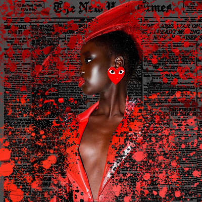 Shattered Norm collage design designer digitalart digitalcollage fashion illustration photoshop