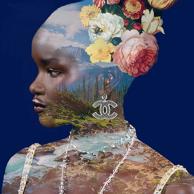Beyond Reality collage design designer digitalcollage fashion photomanupulation