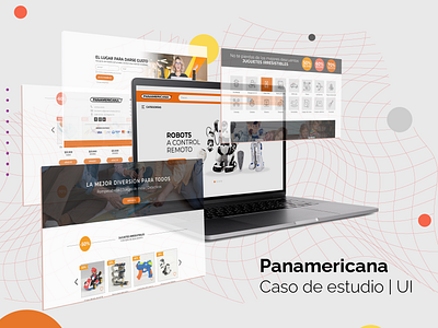 UI Design | Panamericana casestudy design figma graphic design landing library ui web