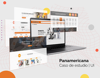 UI Design | Panamericana casestudy design figma graphic design landing library ui web
