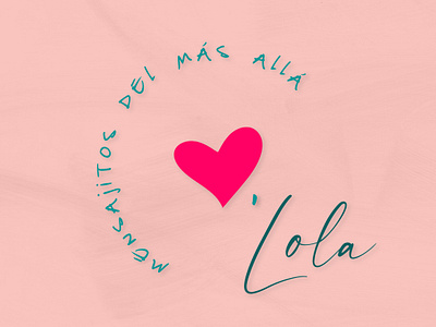 Love, Lola brand brand identity branding cute cutesy design identity inspiration logo pink witchy
