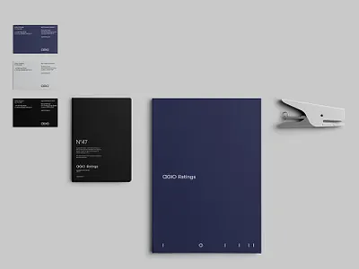 Agio Branding a4 folder book business business card business cards clean corporate corporate design design folder logo modern notebook stationary stationery