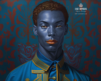 Tretchikoff inspired campaign ai art creative design graphic design illustration