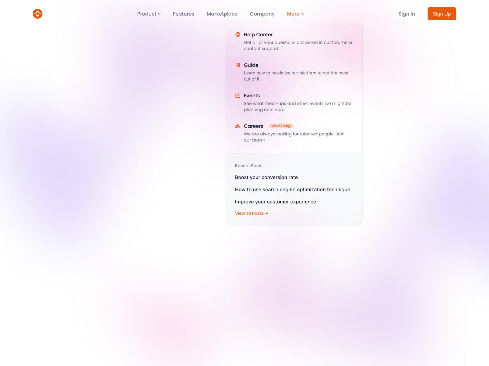 Flyout Menu UI Design component context menu figma fly out flyout menu mega menu navigation navigation menu ui uiux uiuxdesign ux web component web design