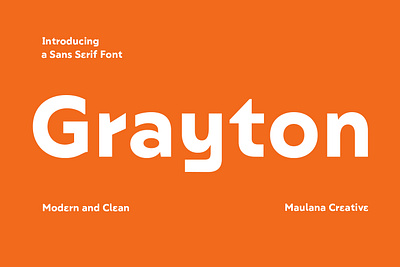 Grayton Sans Serif Font art branding font fonts graphic design illustration nostalgic tech urban