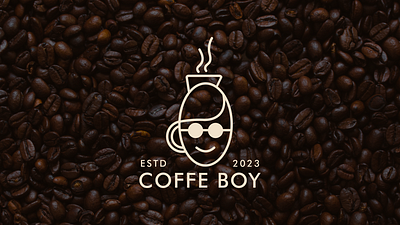 COFFE BOY branding coffe design graphic design logo ui