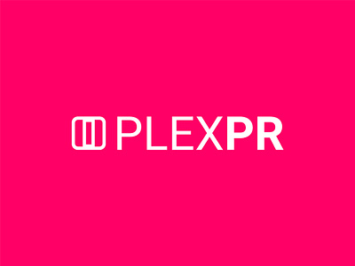 PlexPR | Brand Identity app branding design graphic design illustration logo typography ui ux vector