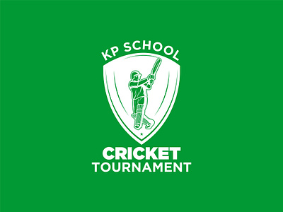KP School Cricket Tournament | Branding / Marketing Campaign app branding design graphic design illustration logo typography vector