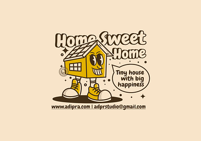 Home sweet home mascot character adipra std real