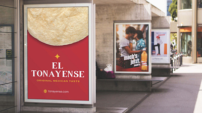 El Tonayense Ad branding design logo