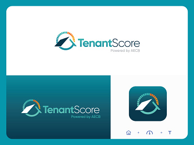 TenantScore | Logo Concept design graphic design illustration logo typography