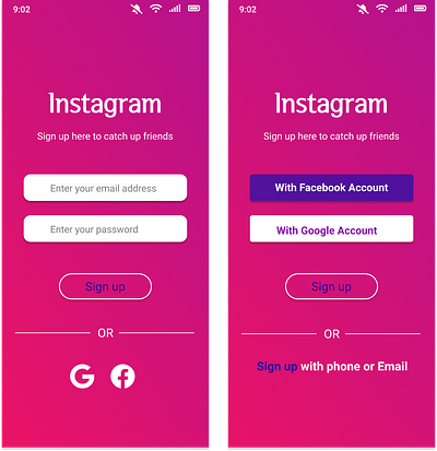 Instagram Redesign animation app branding designer graphic design instagram mobile motion graphics socialmedia ui uiux website