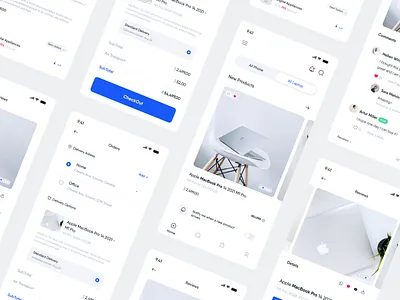 Product pages✨ app app design application buy clean design laptop light minimal mobile online shop product product pages store ui ui app ui design uiux ux ux app
