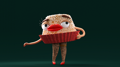 Garibalda 3d 3d illustration character design cinema 4d illustration ilustracion kid