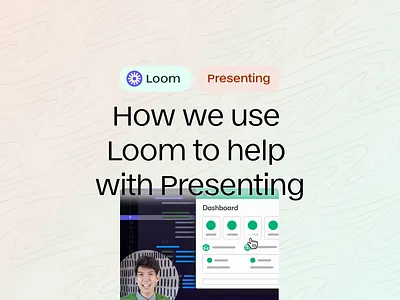 Using Loom for Presentations app design agency loom moodboard presentation ui ui style ux ux research web