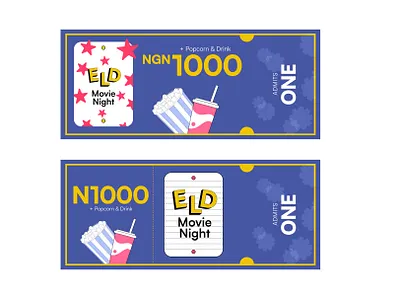 Ticket Design Exploration branding figma graphic design illustration vector