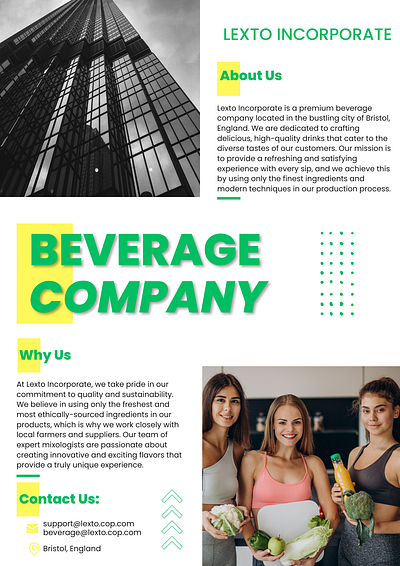 Flyers Design for a Beverage Company branding design flyer design graphic design