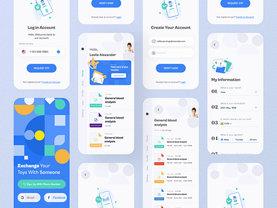 Storage App Design app app design application design beautiful branding design graphic design icon illustration login logo minimal design sign up step design steps storage app ui ux vector