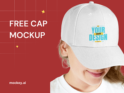 Free Cap Mockup branding cap mockup graphic design logo mockup