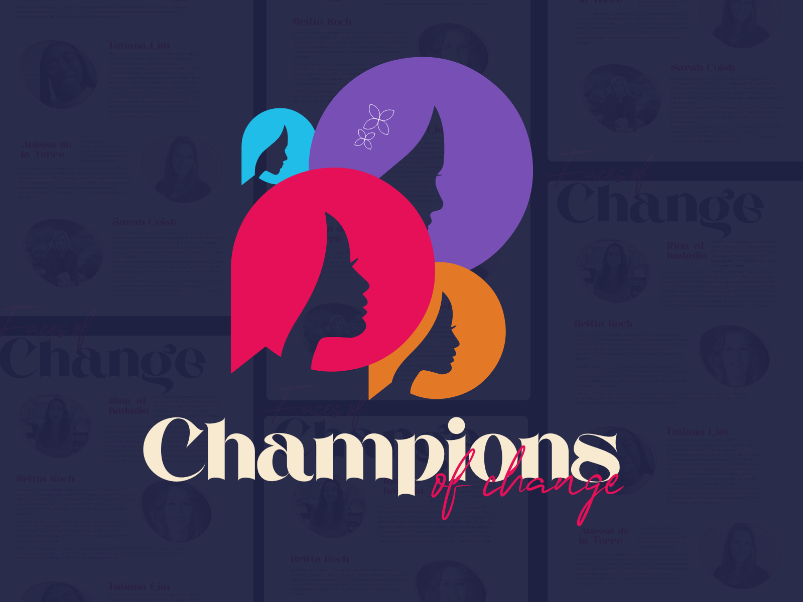 Women's Day Event Landing Page aftereffects animation branding creative design event landing page landing page landing page design motion graphics tech landing page design womens day womens day concept womens website