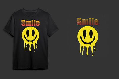Smile design tshirts design graphic design illustration photoshop smile tshirt typography vector