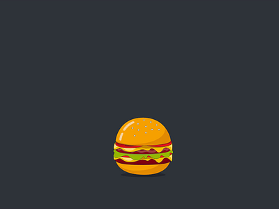 Lightweight SVG burger animation burger cheeseburger design fastfood food foodie graphic design hamburger illustration loader loading madewithsvgator motion motion graphics svganimation ui vectorart
