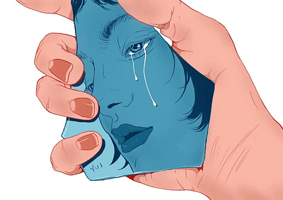 Tears illustration original