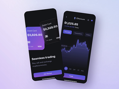 Cryptocurrency Exchange App Interaction Concept bitcoin blockchain crypto crypto exchange crypto trading cryptocurrency design figma finance fintech freebie interface mobile mobile design mobile ui motion protopie ui ux uxui