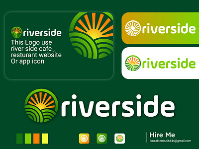 Riverside Logo design - Unused brand identity branding brandmark custom logo custom logo design custom mark identity identity design identity designer letter lettering logo logo design logo designer mark monogram saas type typography web3