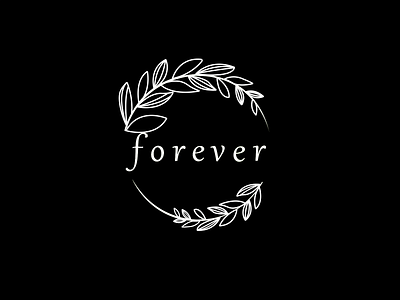 Logo Animation 2d design circle colors design flowers forever graphic design green illustration line logo logo animation motion party plan stick ui wedding white